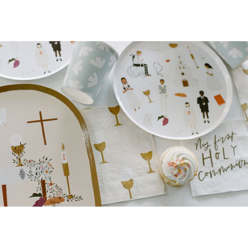Be A Heart Holy Spirit Dove Paper Cups Disposable Tableware