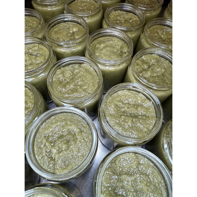 MION Artisan Soap Co. Eucalyptus and Lemon Sugar Scrub | Gentle