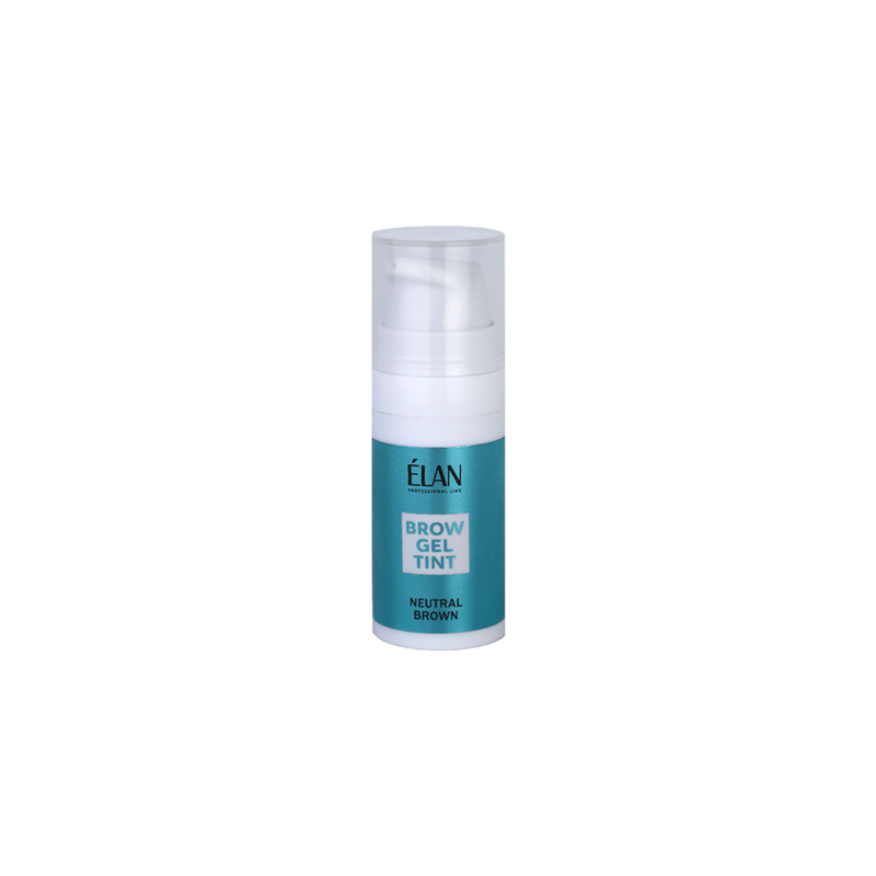 nbmsupply Elan Professional Line Brow Gel Tint Neutral Brown 10ML