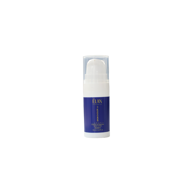 nbmsupply Elan Professional Line Eyebrow Tint Removing Expert System «BROW D-COLOR 2.0» Emulsion 1  10ML
