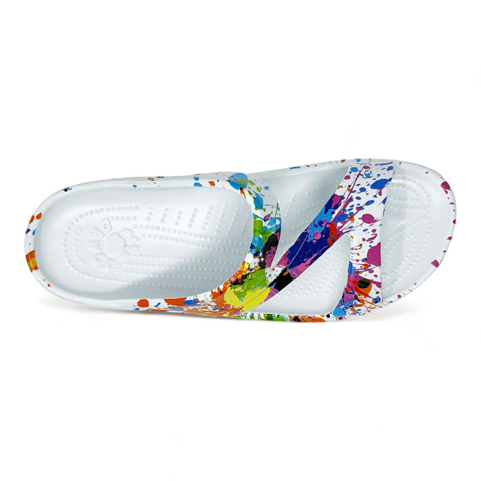 Women's PAW Print Z Sandals - Artist Palette