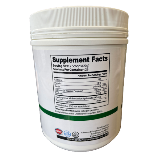 Advanced Functional Medicine Supplements - Functional Collagen Powder (The most beneficial source of protein) 20oz