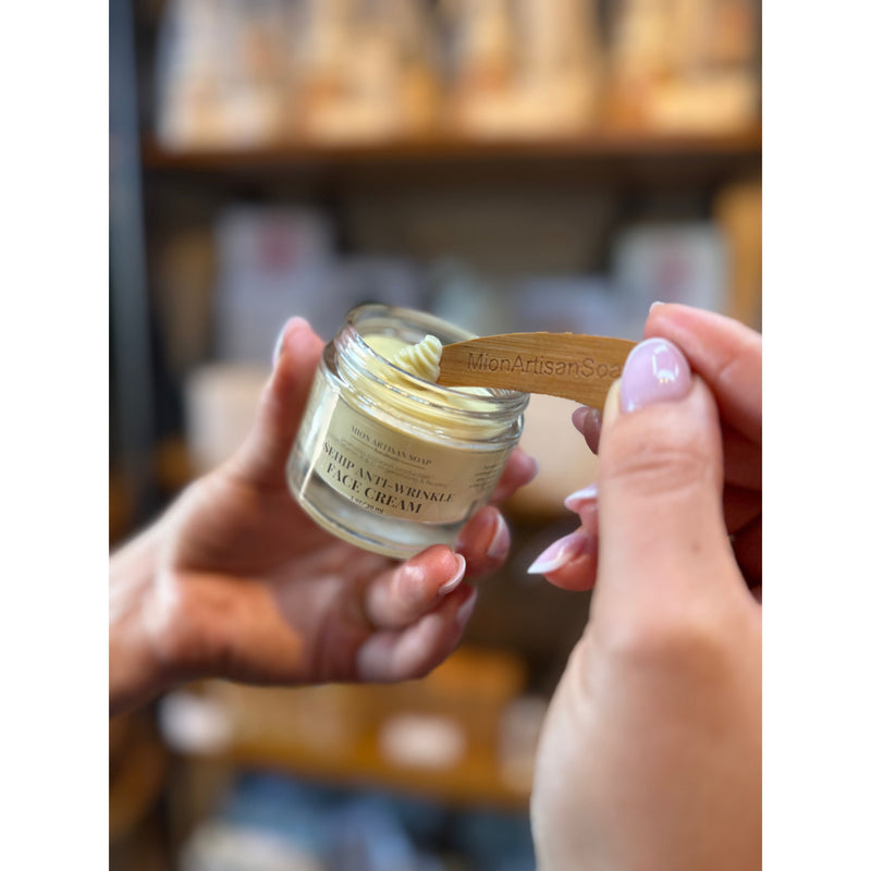 MION Artisan Soap Co. Rosehip Anti-Wrinkle Face Cream | Light Texture | Rich in Vitamins A & C face cream