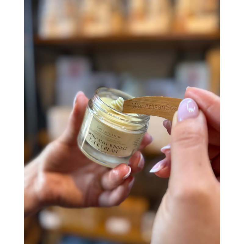 MION Artisan Soap Co. Rosehip Anti-Wrinkle Face Cream | Light Texture | Rich in Vitamins A & C face cream