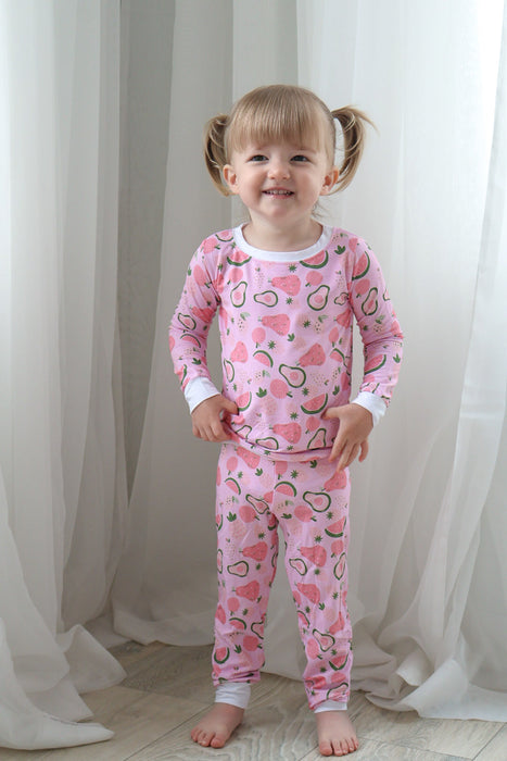 Pink Paradise Two Piece Pajama Sets