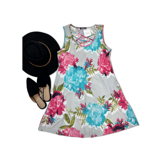 Floral Pizzaz  - Swing Dress