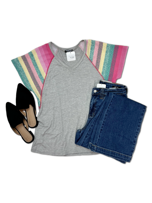 Taste The Rainbow Raglan Top