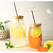 Love of Earth Co. Bamboo Lid w/ Straw Hole