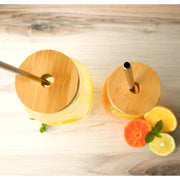 Love of Earth Co. Bamboo Lid w/ Straw Hole
