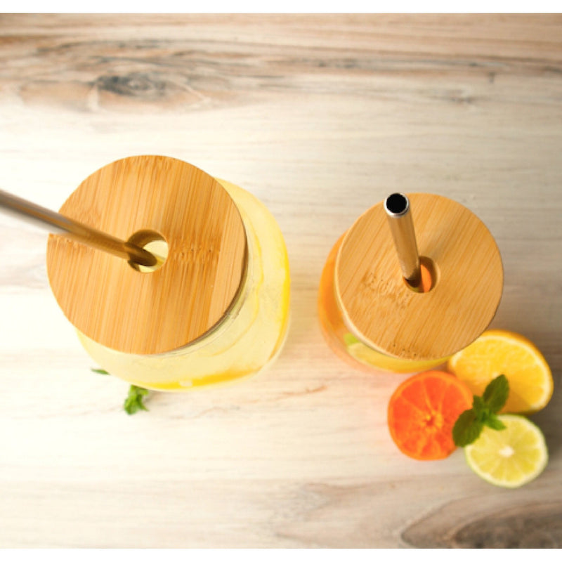 Love of Earth Co. Bamboo Lid w/ Straw Hole