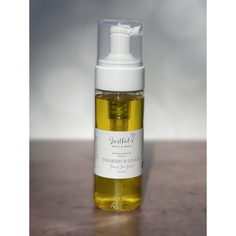 Lustful Bath, LLC TURMERIC & LEMON FACE WASH Face Wash