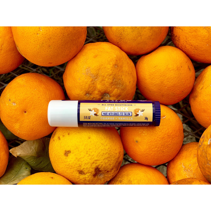 Fat Stick, Orange + Vanilla, 0.5 Oz by FATCO Skincare Products