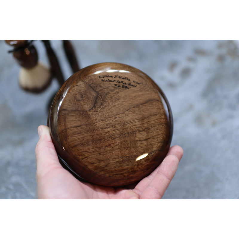 CreationsByWill Walnut Lather Bowl Lather Bowl