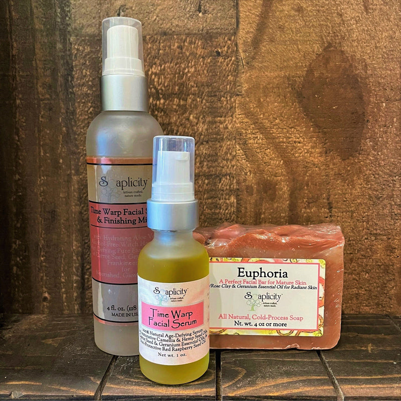 Soaplicity Time Warp Trio Sets for Mature Skin Gift Set