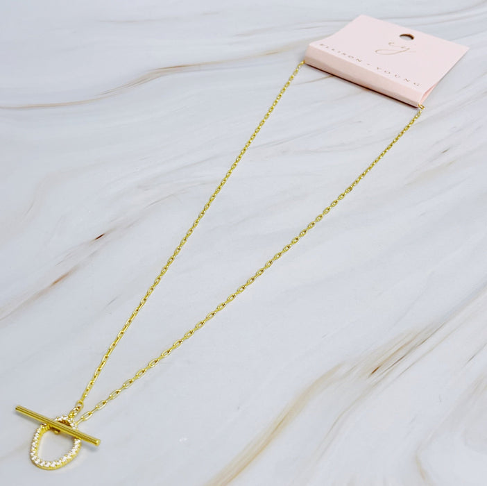 Dainty Toggle Necklace