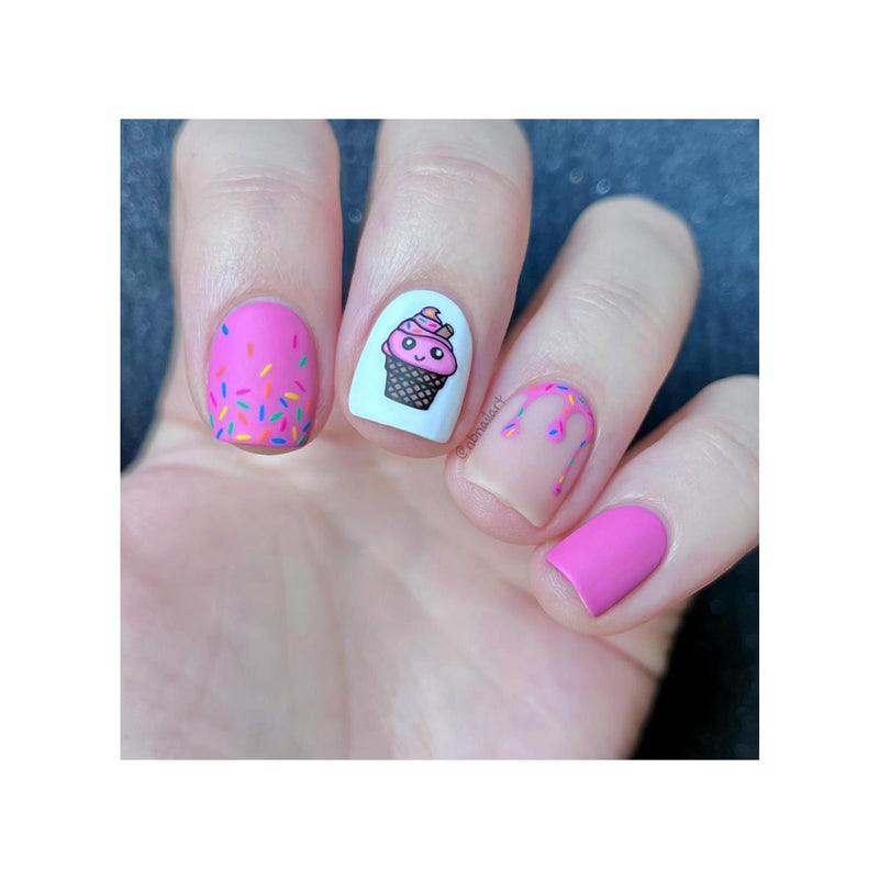 UberChic Beauty We All Scream For Ice Cream Stamping Plate