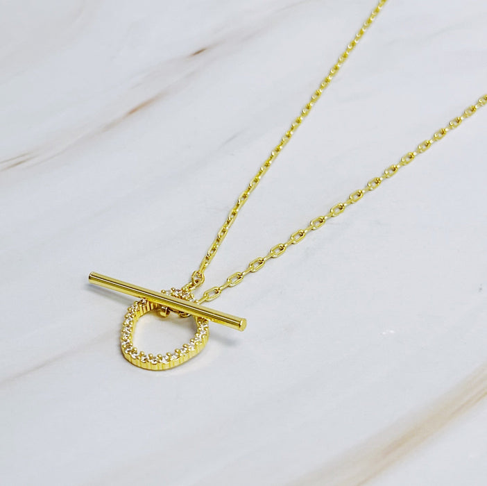 Dainty Toggle Necklace