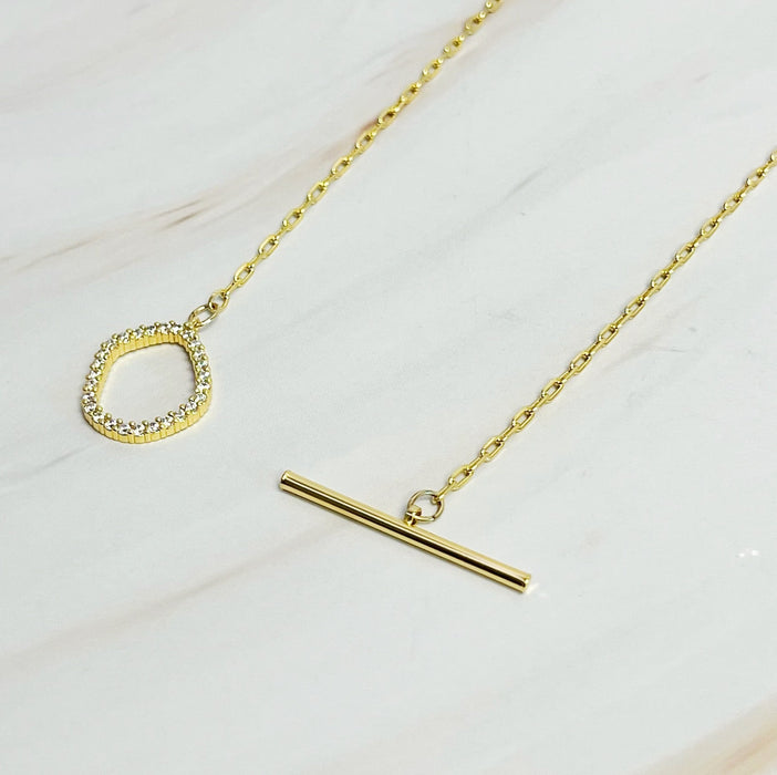 Dainty Toggle Necklace