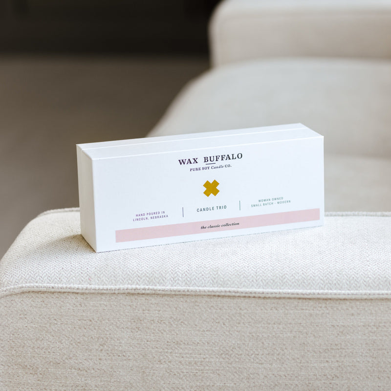 Wax Buffalo Classic Trio Candles
