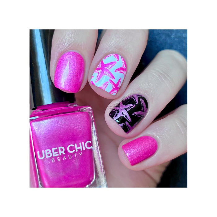 Uberchic Beauty Happy Birthday To Me   Stamping Polish