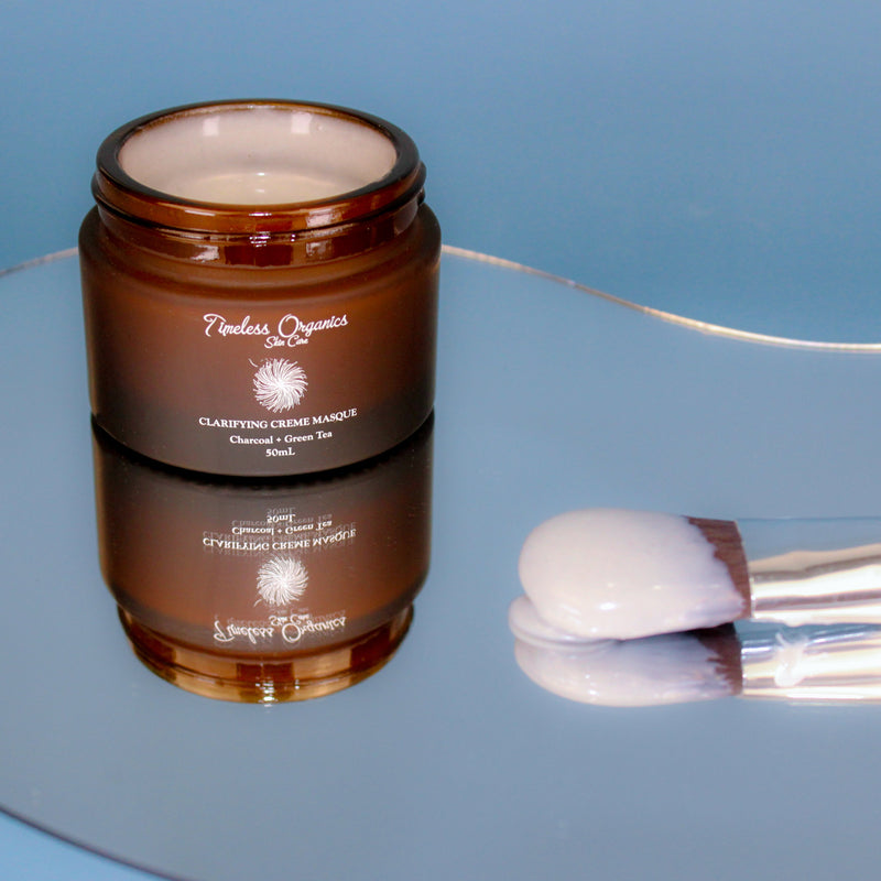 Timeless Organics Skin Care Clarifying Charcoal Creme Masque