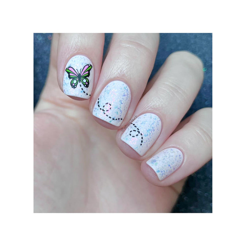 UberChic Beauty Butterflies Stamping Plate