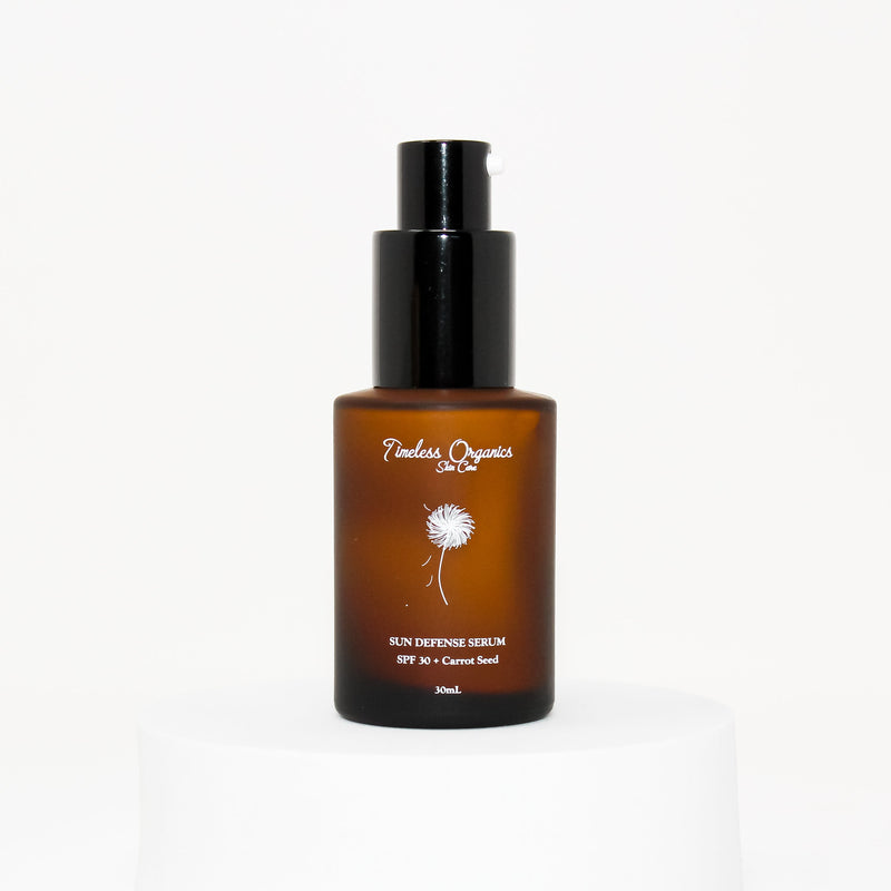 Timeless Organics Skin Care Sun Defense Serum - SPF 30