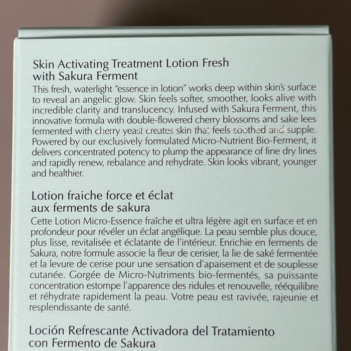 Paywut - Estee Lauder Pack Of 4 Micro Essence Skin Activating Treatment Lotion Sakura 6.7Oz / 200Ml