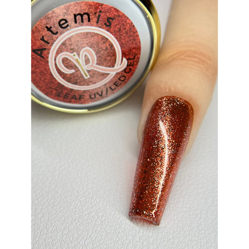 Red Iguana LLC Artemis Greek Goddess Gel Nail Art