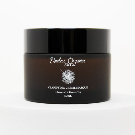 Timeless Organics Skin Care Clarifying Charcoal Creme Masque