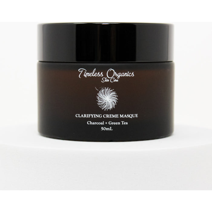 Timeless Organics Skin Care - Clarifying Charcoal Creme Masque