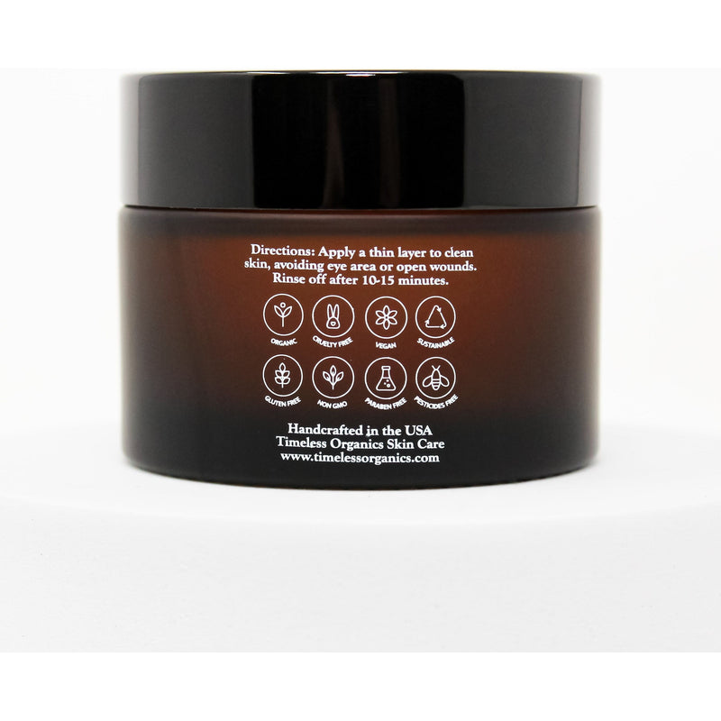 Timeless Organics Skin Care Rejuvenating Enzyme Gel Mask
