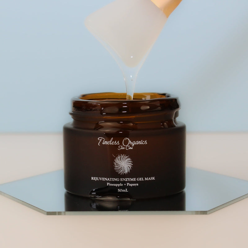Timeless Organics Skin Care Rejuvenating Enzyme Gel Mask