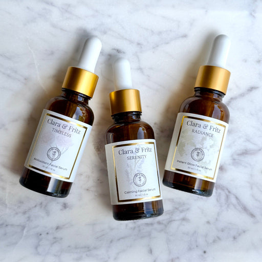 Clara & Fritz Tallow Shop The Serum Trio Serum or Oil