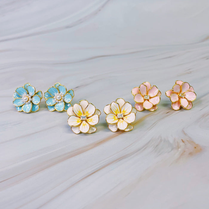 Art Of Flower Earrings