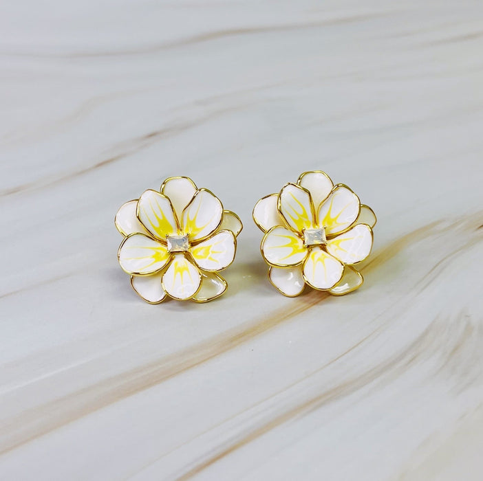 Art Of Flower Earrings