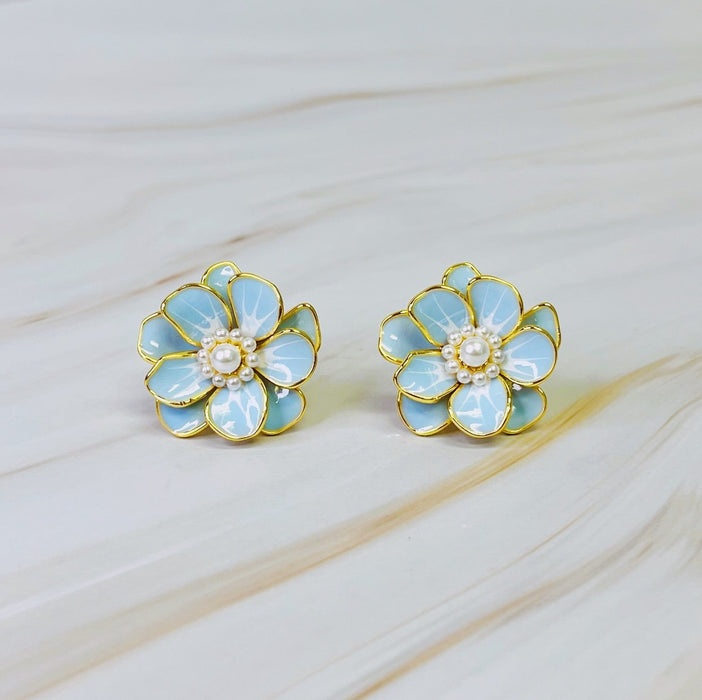 Art Of Flower Earrings