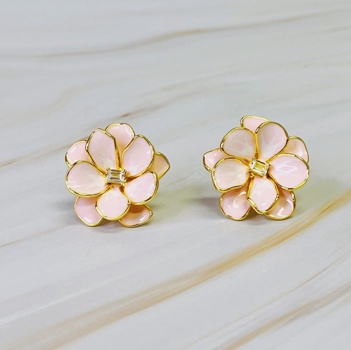 Art Of Flower Earrings