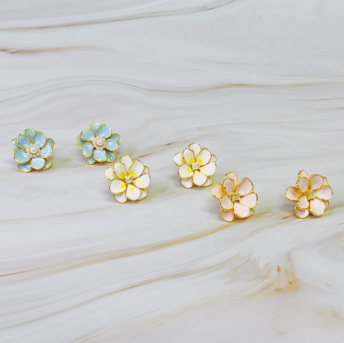 Art Of Flower Earrings