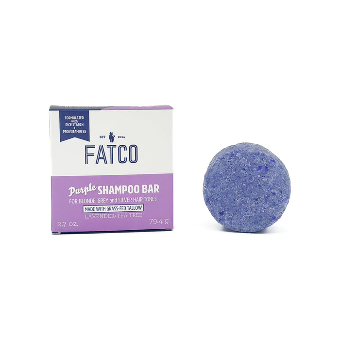 Purple Shampoo Bar by FATCO Skincare Products