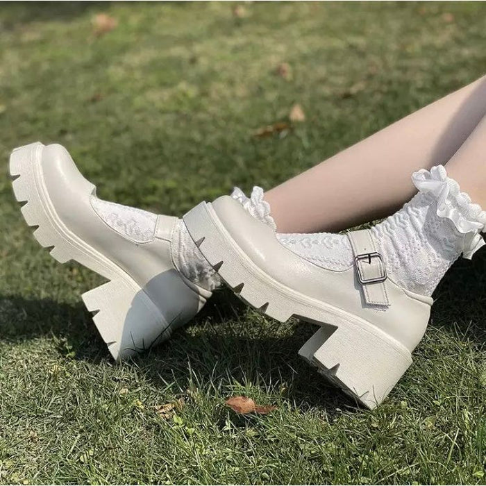 Women Lolita Preppy Style Mary Jane Shoes