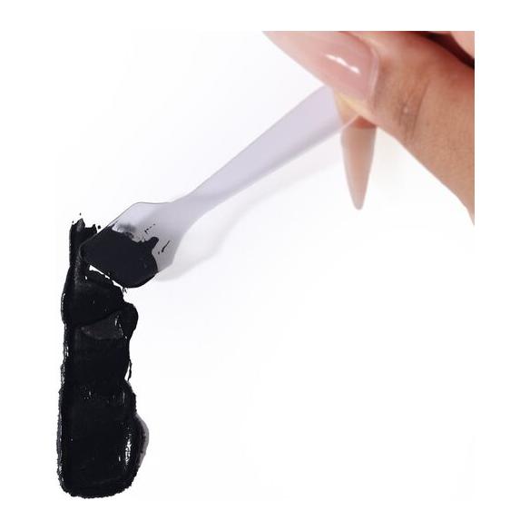 GodefroyBeauty Frosted Mini Cosmetic Spatula - 100 Pieces Applicator Stick