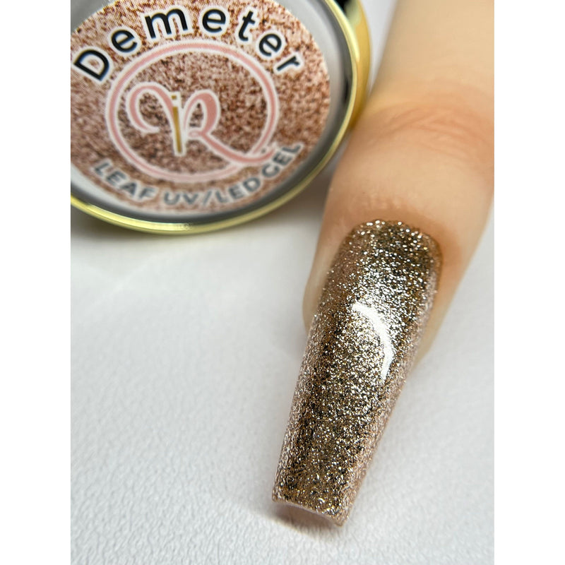 Red Iguana LLC Demeter Greek Goddess Gel Nail Art