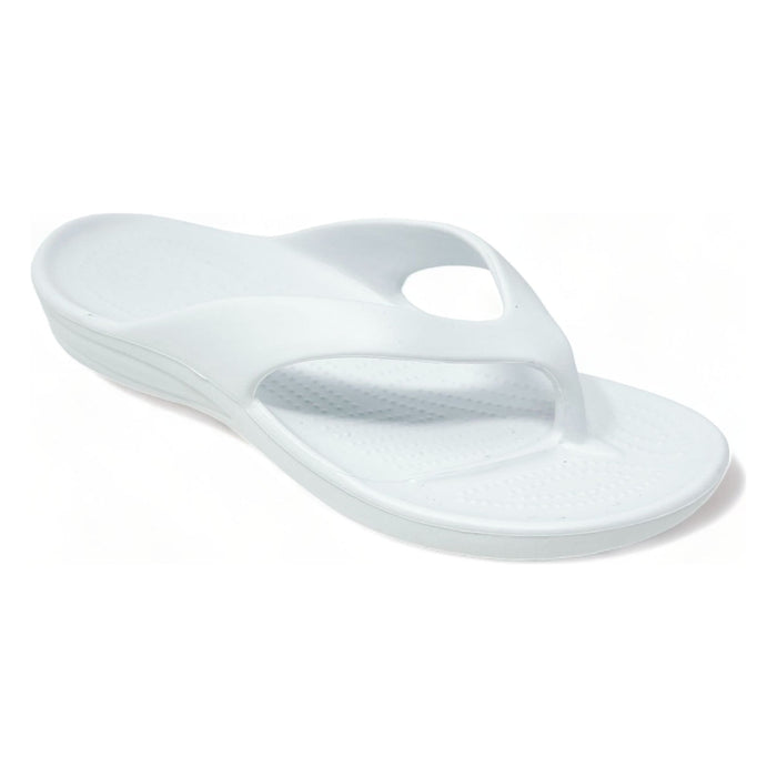 Women's Flip Flops - White