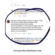 Lizzie's All-natural Products Lizzies All Natural Eczema Butter