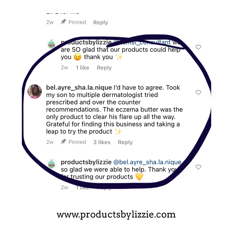 Lizzie's All-natural Products Lizzies All Natural Eczema Butter