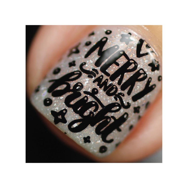 UberChic Beauty Merry & Bright Stamping Plate