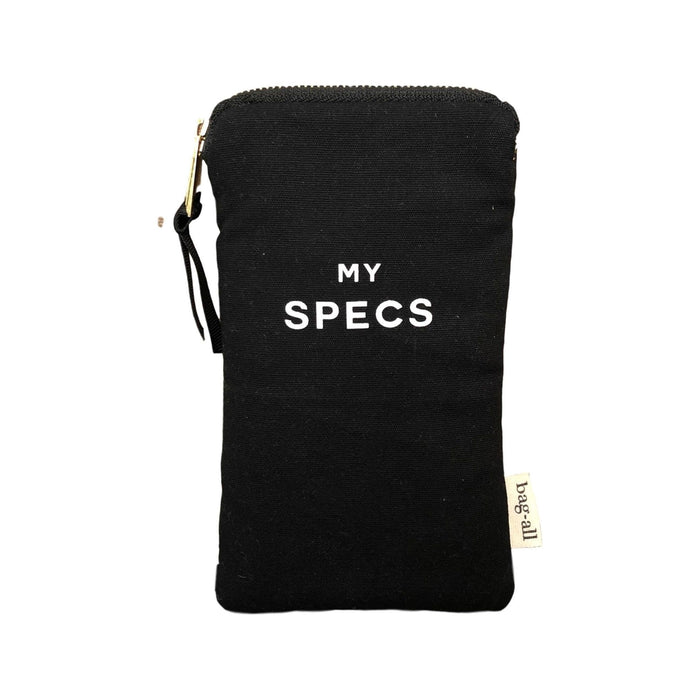 Bag-All - My Specs Glasses Case With Outside Pocket, Black