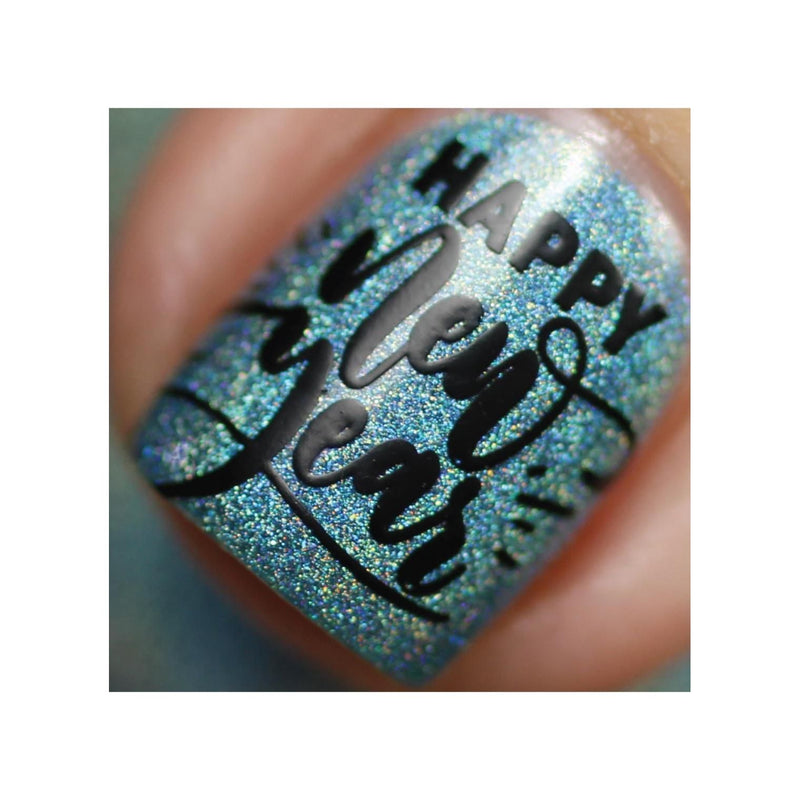 UberChic Beauty New Year New Digits Stamping Plate