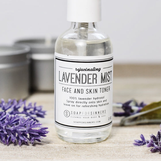 Soap for Sinners Lavender Mist - 2oz Hydrosol
